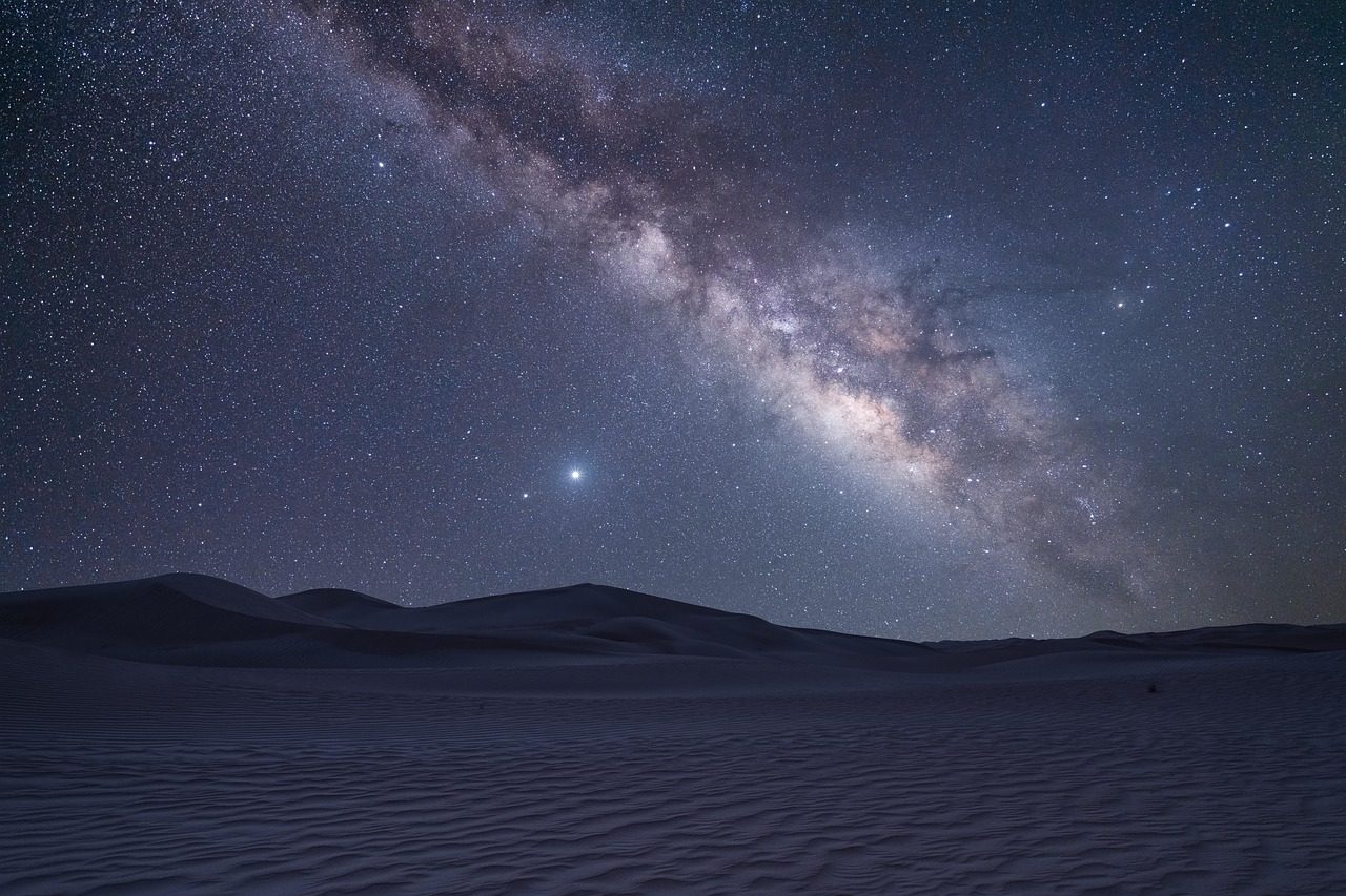 The Science Behind Desert Winter Skies (Image Credits: Pixabay)