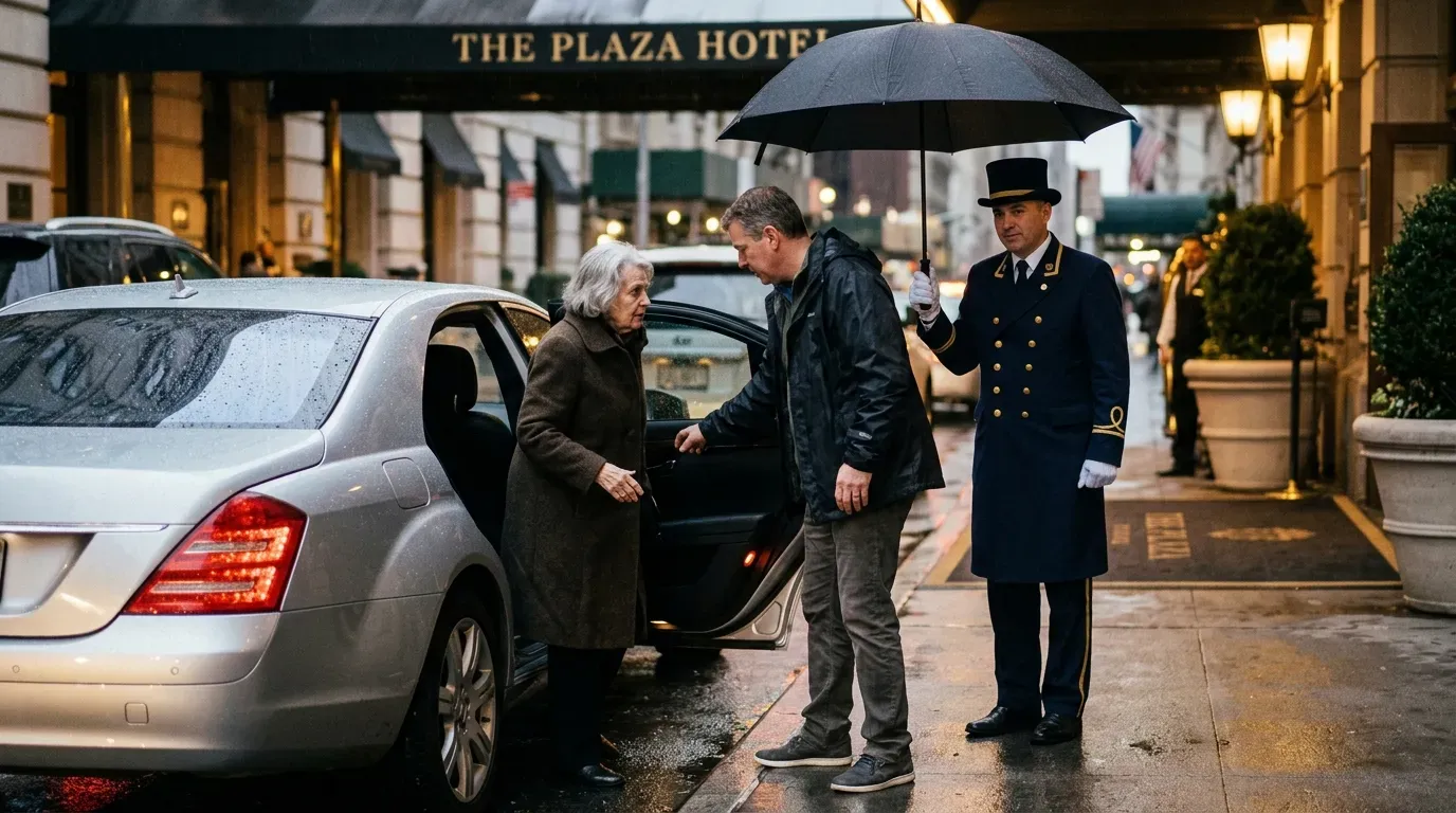 #10 - Someone Else Opens Your Car Door Before the Doorman Can (Image Credits: Gemini)