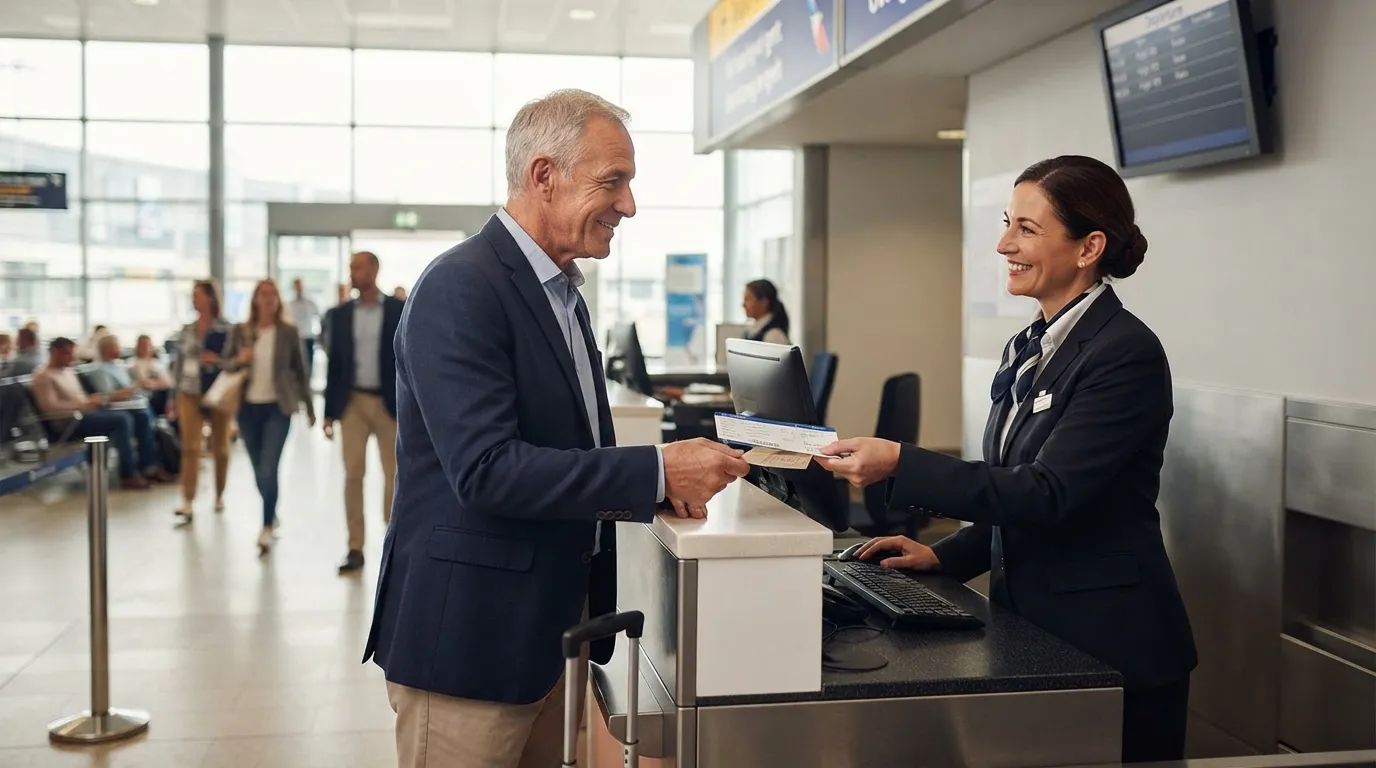 #1 - They Treat Gate Agents Like People, Not Obstacles (Image Credits: Gemini)