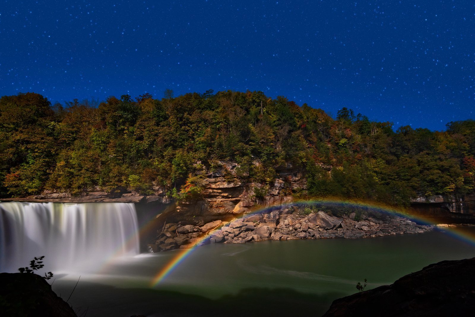 Cumberland Falls' Mystical Moonbows (Image Credits: Shutterstock)