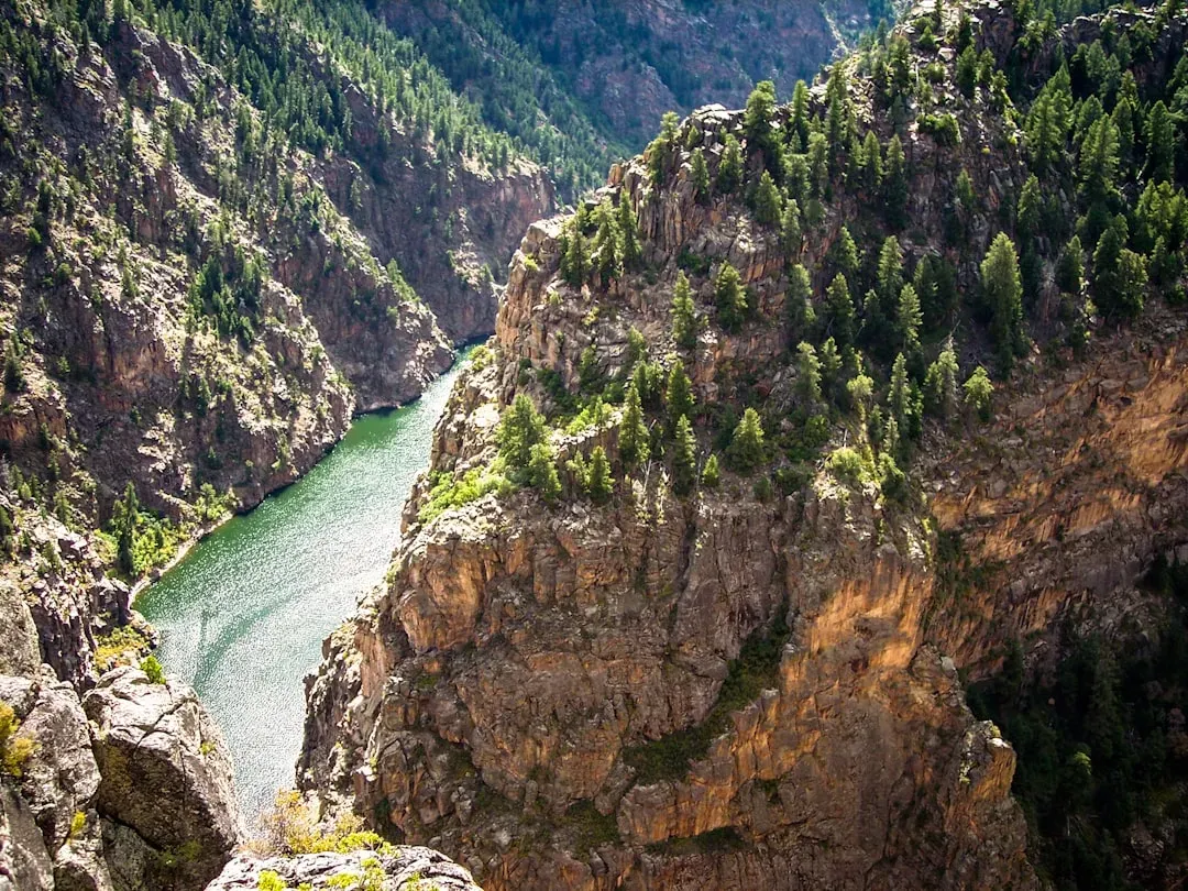 Black Canyon of the Gunnison, Colorado: Where Sunlight Barely Reaches the Bottom (Image Credits: Unsplash)