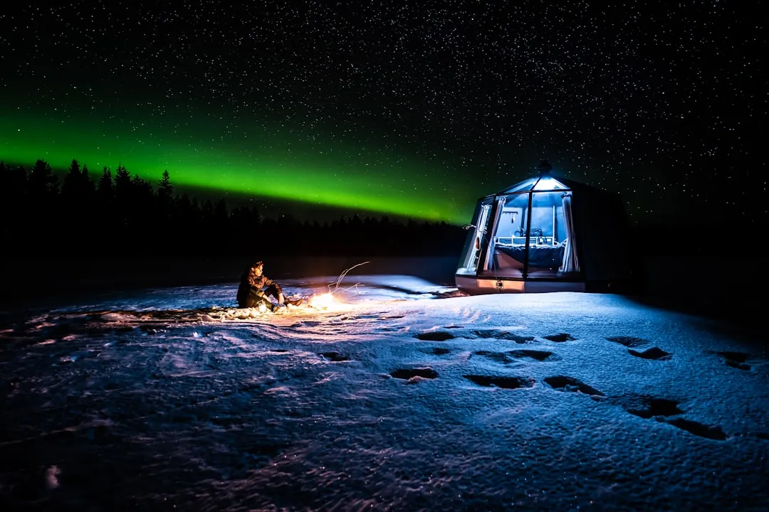 Finland: months of darkness above the Arctic Circle (Image Credits: Unsplash)