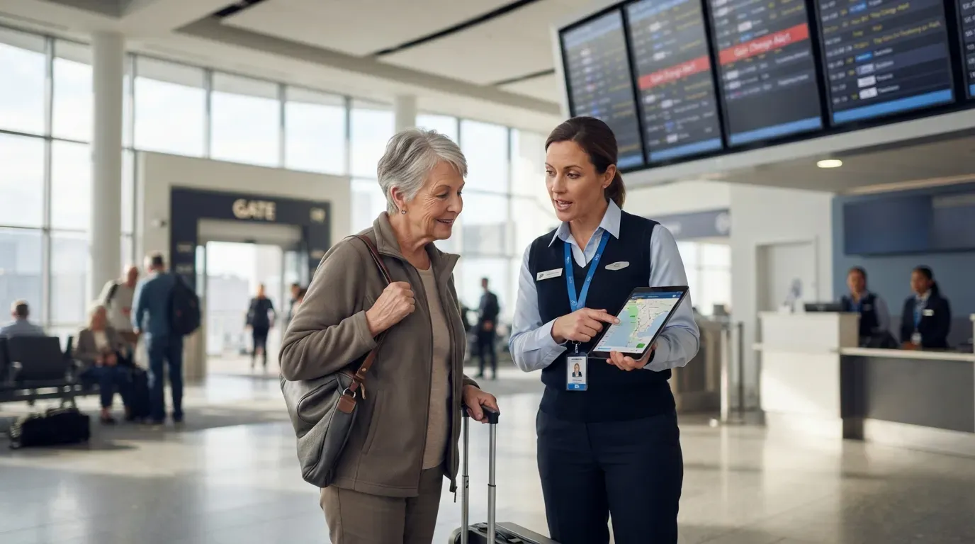 #9 - They Re-Route Your Airport Escort to Match Your New Gate (Image Credits: Gemini)