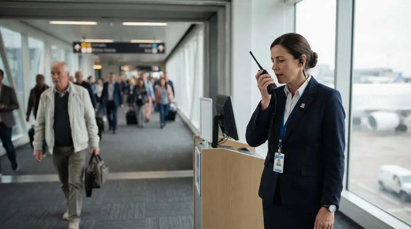 #9 - A Radio Call Goes Out the Moment You Step Off the Jet Bridge (Image Credits: Gemini)