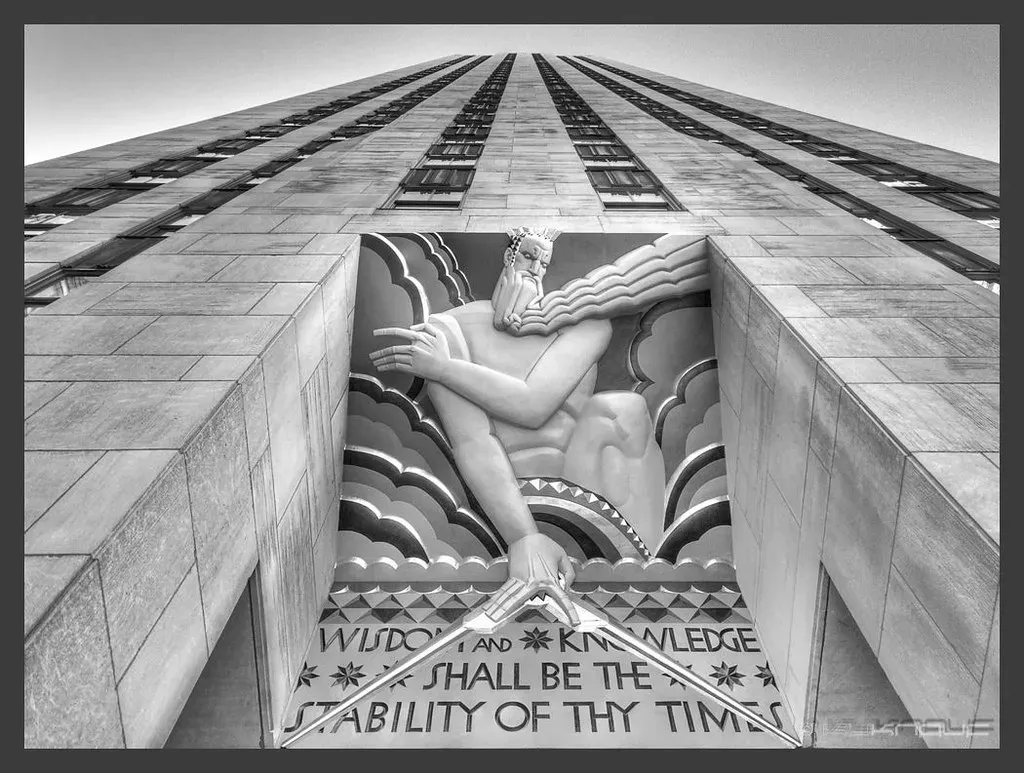 Rockefeller Center's European Influence (Image Credits: Flickr)