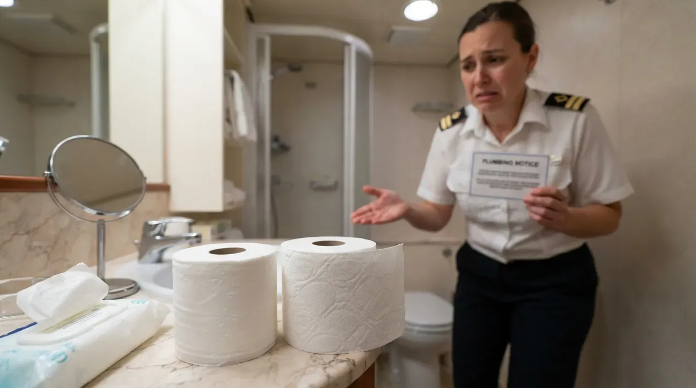#7 - Sneaking In Your Own "Fancy" Toilet Paper (Image Credits: Gemini)