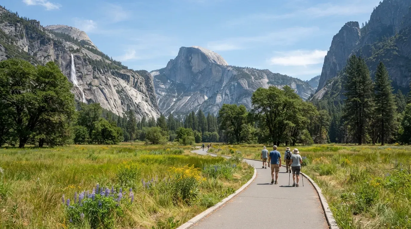 #4 - Yosemite's Meadow Loop With Half Dome Views for Free (Image Credits: Gemini)