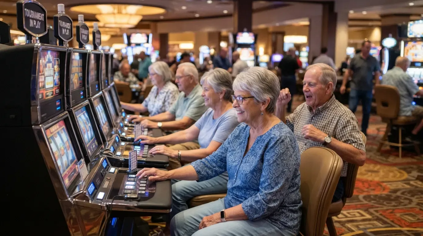 #8 - Invitations to Senior-Only Slot Tournaments With Real Cash Prizes (Image Credits: Gemini)