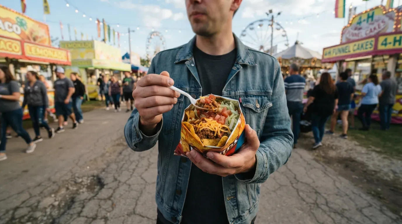 #10 - Walking Tacos: The Genius Snack Hiding at Every Midwest Fair (Image Credits: Gemini)