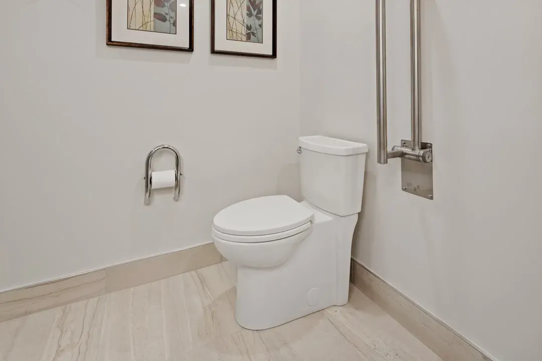 #6 - They Install a Raised Toilet Seat With Armrests (Image Credits: Unsplash)