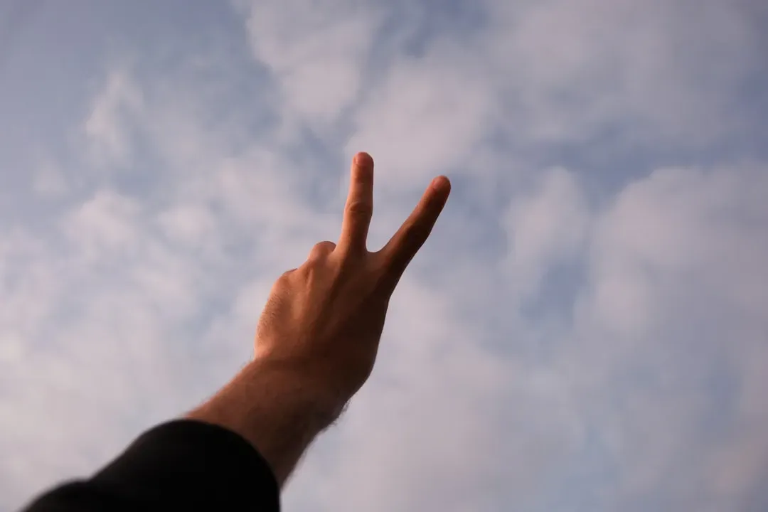 5. The Peace Sign - V for Victory, or Something Far Worse (Image Credits: Unsplash)