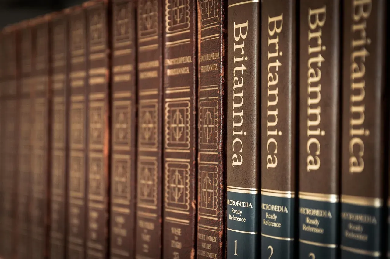 #12 - Encyclopedia Sets: Knowledge Delivered in 24 Leather Volumes (Image Credits: Pixabay)