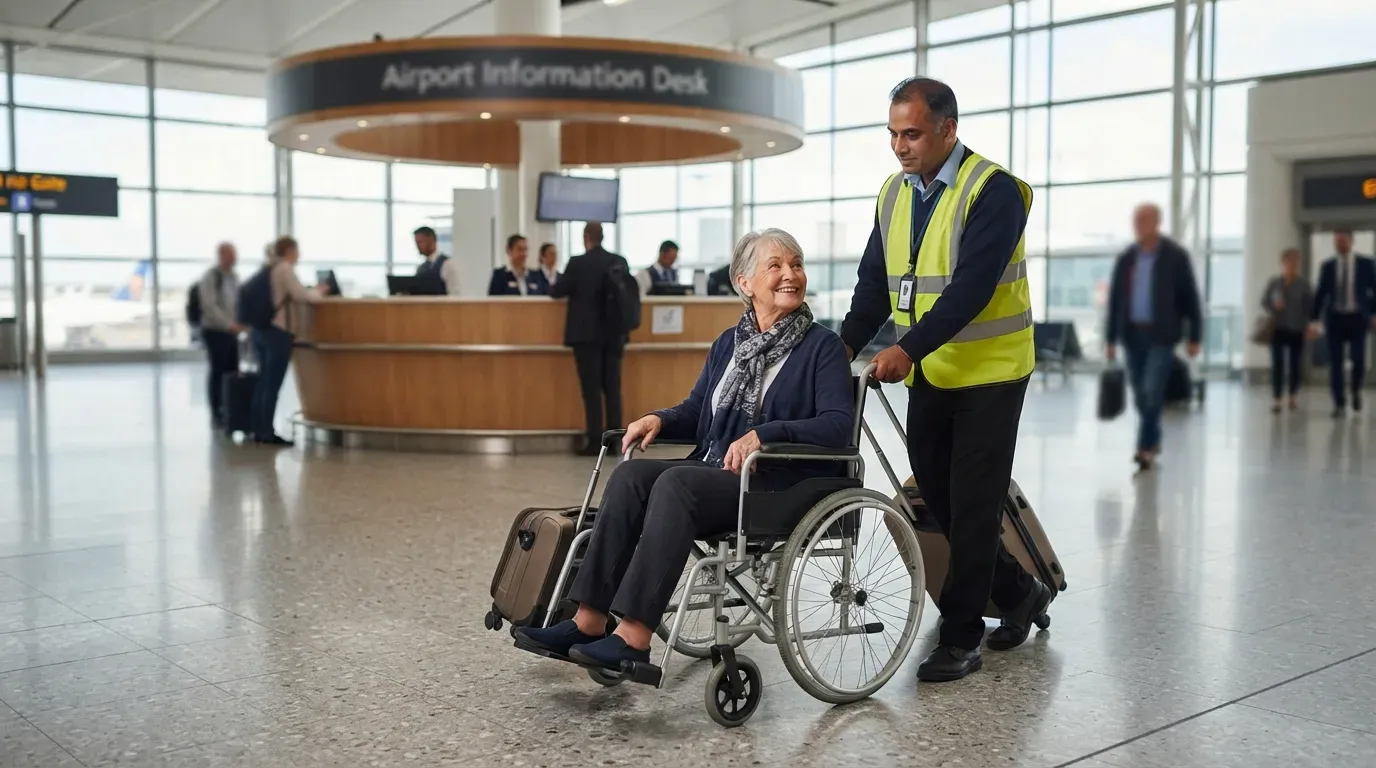 13. They'll Get You a Wheelchair Even Without a Reservation (Image Credits: Gemini)
