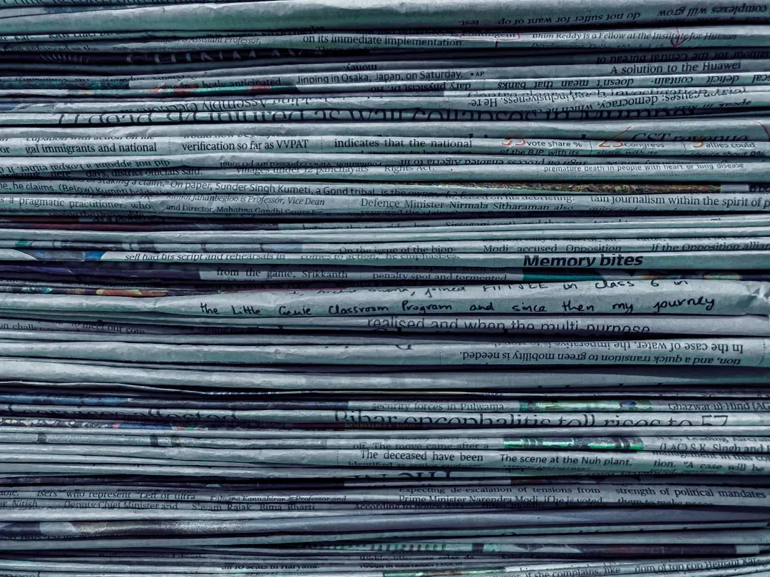 #10 - Use Newspaper as a Lighter-Duty Sheet Mulch Between Established Plants (Image Credits: Unsplash)
