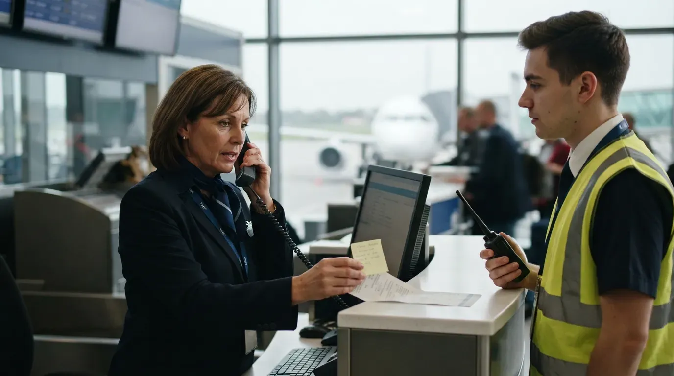 #8 - They Call Ahead to Your Connecting Gate Before You Land (Image Credits: Gemini)