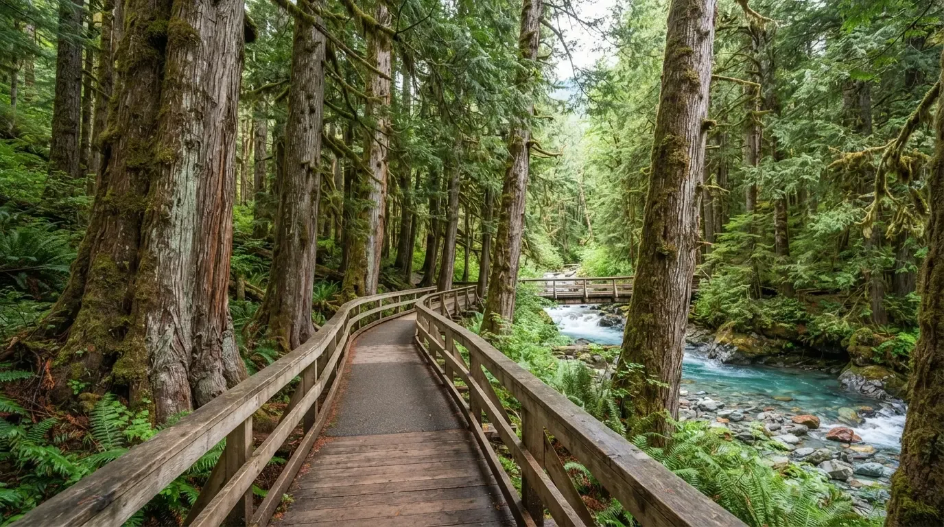 #3 - Glacier's Cedar Grove That Feels Like a Different Park Entirely (Image Credits: Gemini)