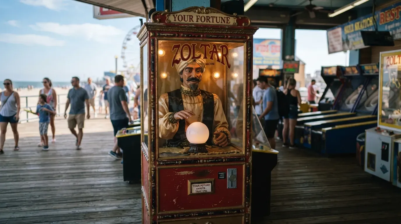 #25 - The Zoltar-Style Fortune Machines That Knew Too Much (Image Credits: Gemini)