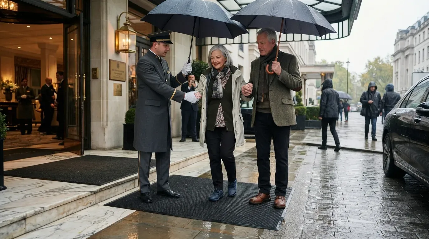 #9 - Practical Shoes and Layered Clothing in Unpredictable Weather (Image Credits: Gemini)