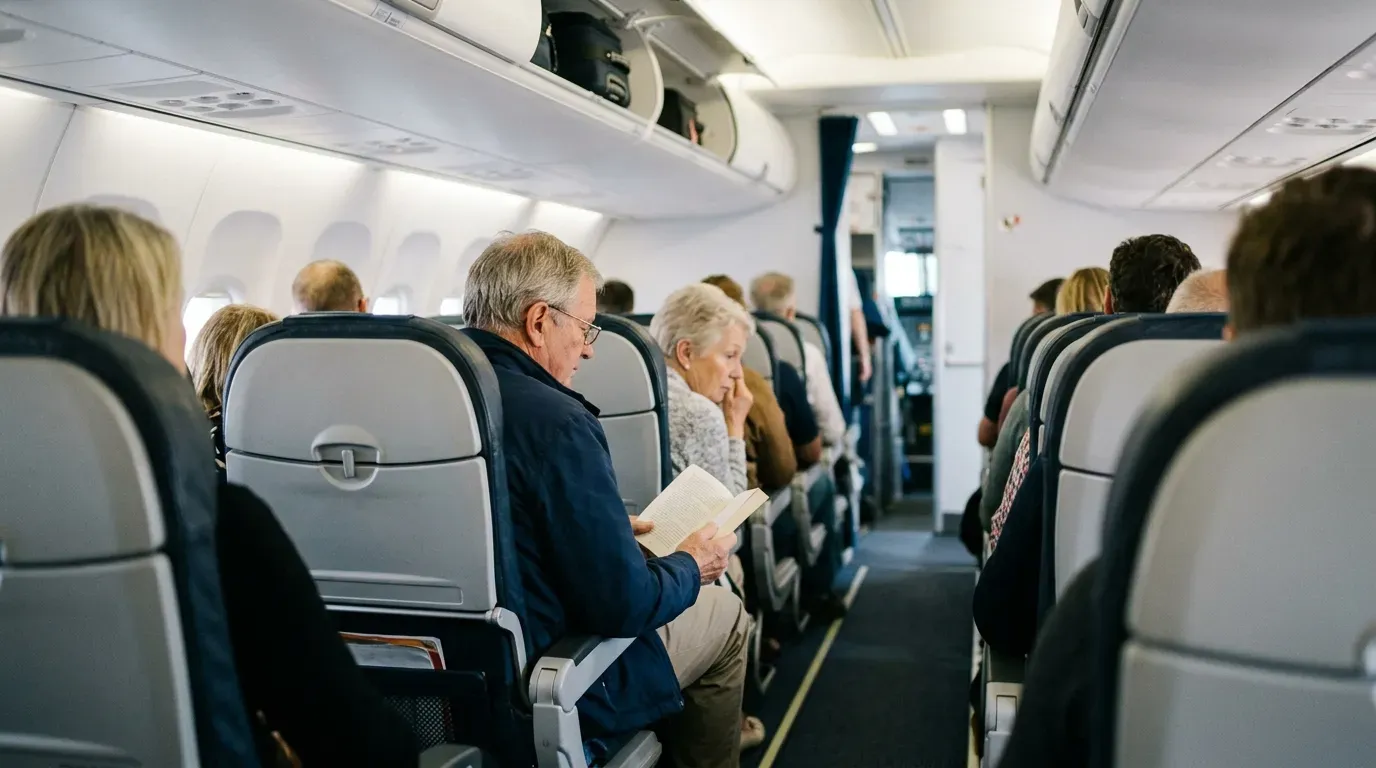 #8 - They Choose Aisle Seats Near the Front, Every Time (Image Credits: Gemini)