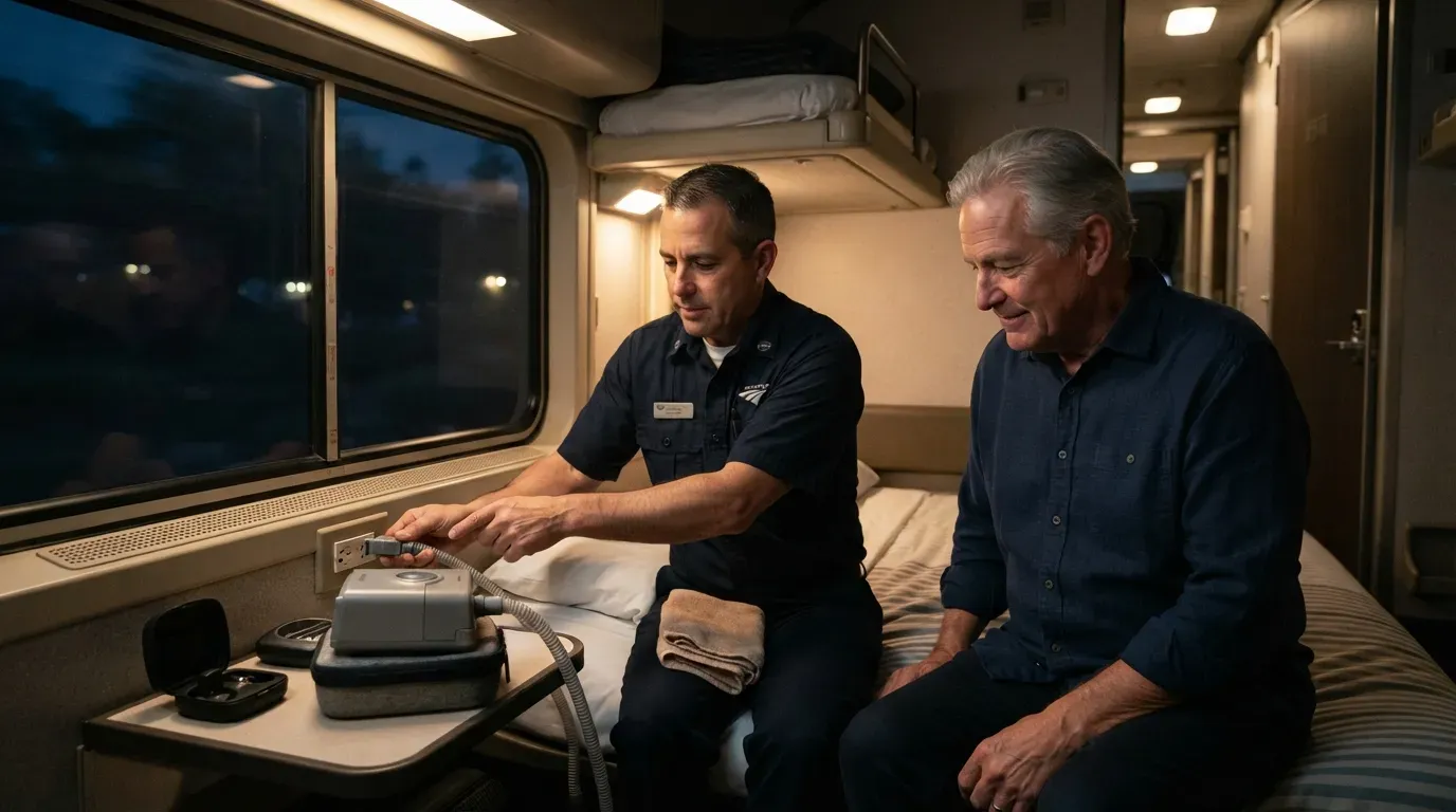 #6 - Medical Equipment Power Quietly Confirmed Before Boarding (Image Credits: Gemini)