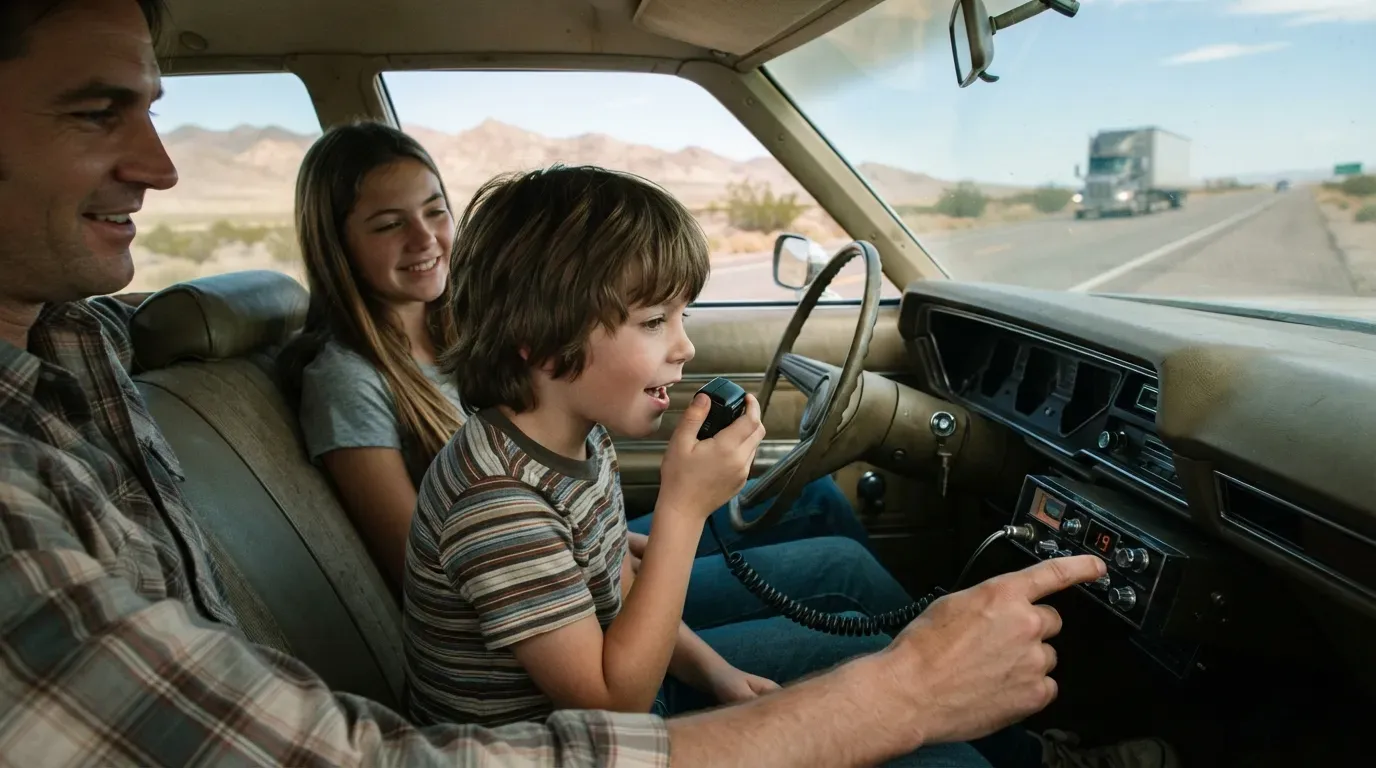 #17 - CB Radio Handles Turned Every Family Into Truckers (Image Credits: Gemini)
