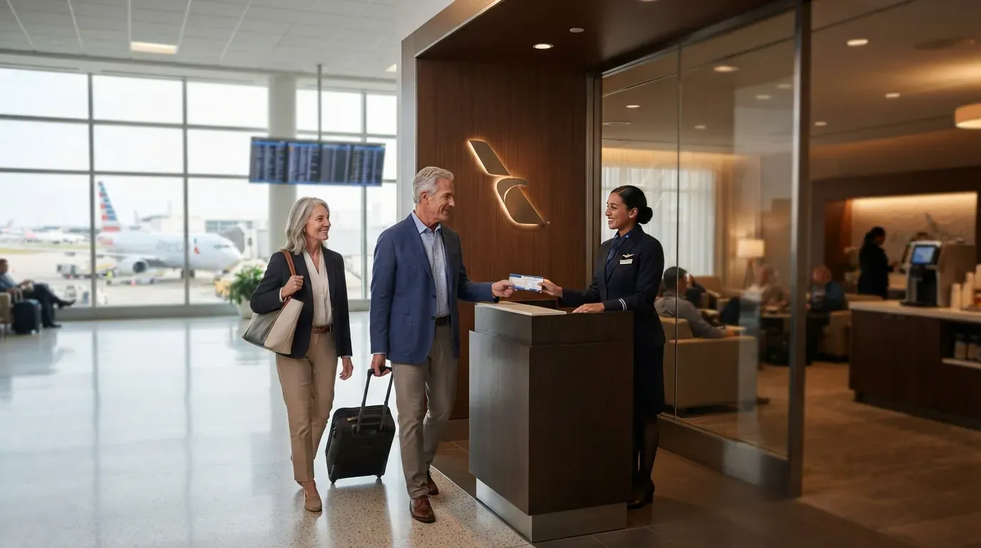 #8 - Flying Coach Doesn't Mean You're Locked Out of Premium Lounges (Image Credits: Gemini)