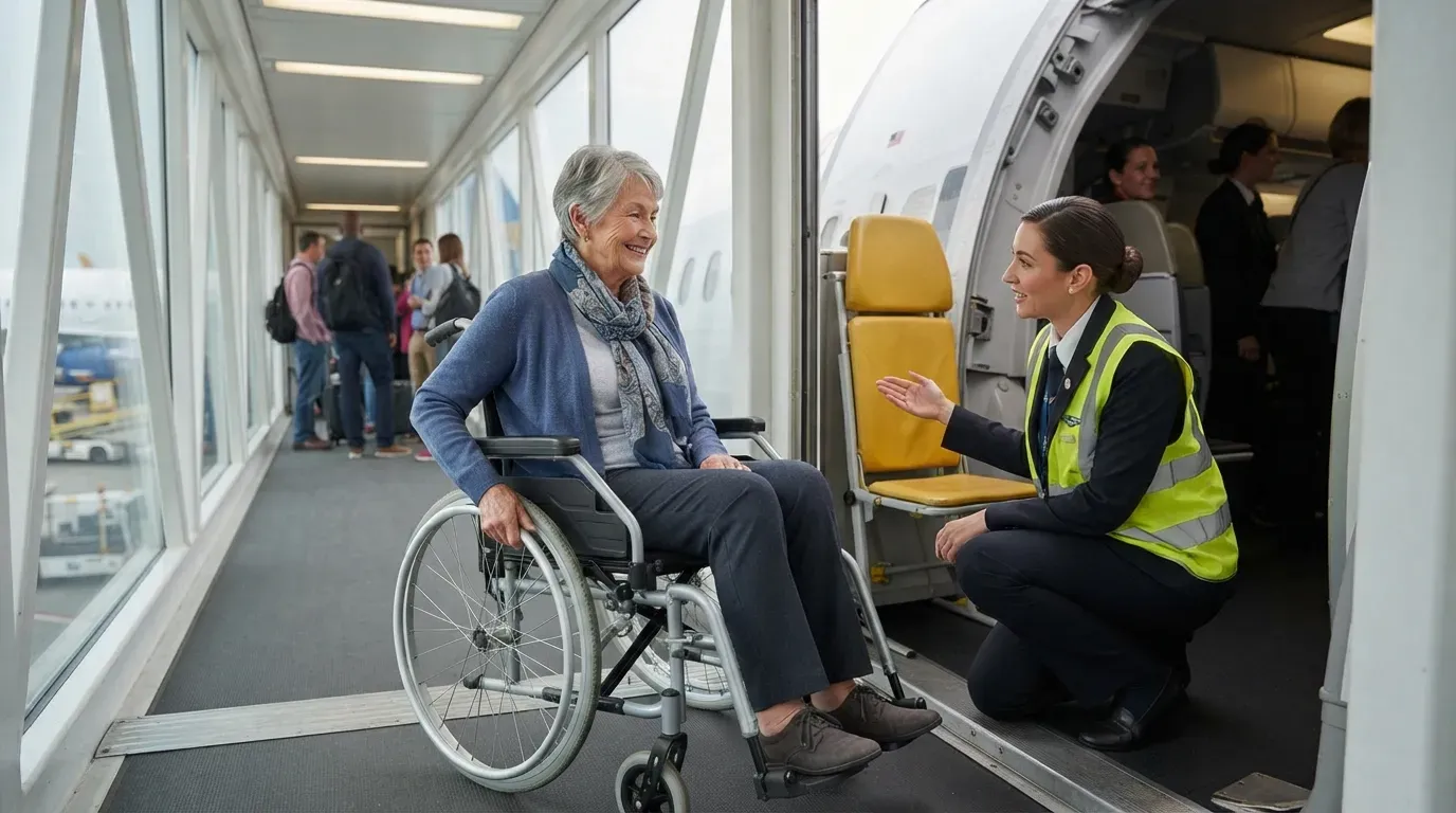 7. Your own wheelchair usually rides with you, not against you (Image Credits: Gemini)