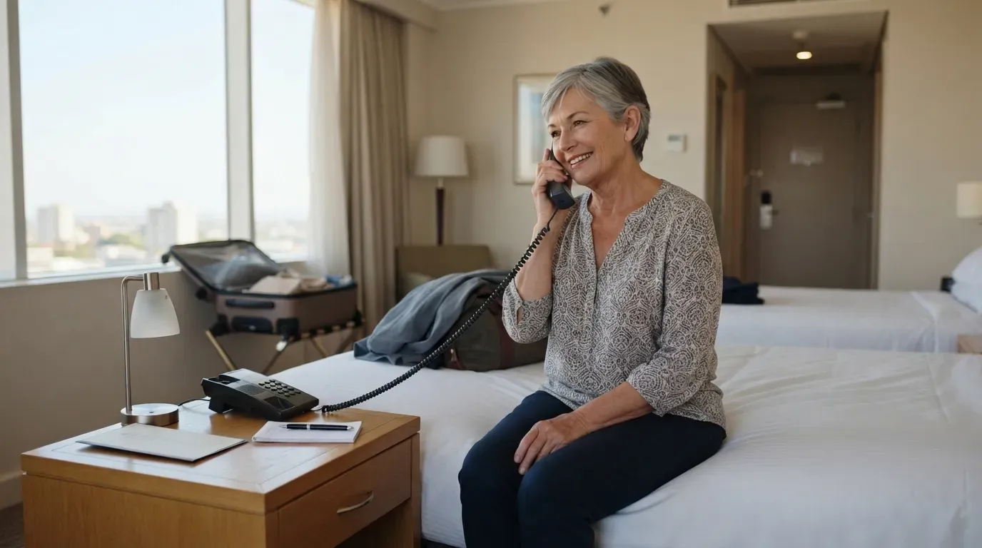 #6 - They Give a Heads-Up Call Before Housekeeping Knocks (Image Credits: Gemini)