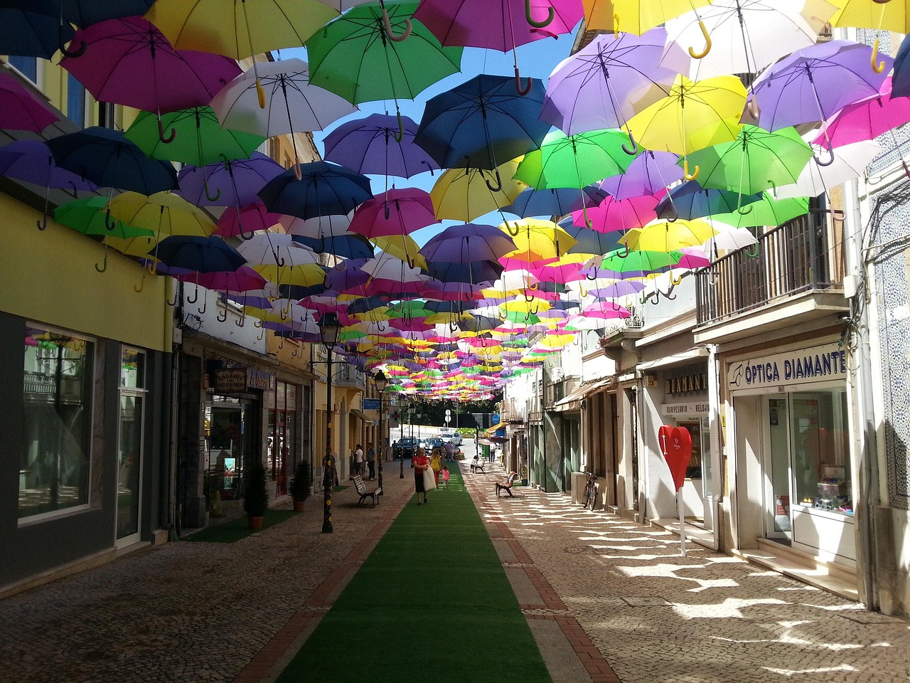 Águeda, Portugal - The Umbrella City That Colored the World (Image Credits: Pixabay)