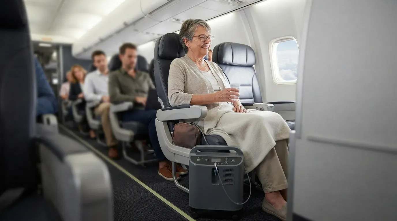 #6 - Your Oxygen Tank Flies Free, and It Isn't Even Considered Luggage (Image Credits: Gemini)