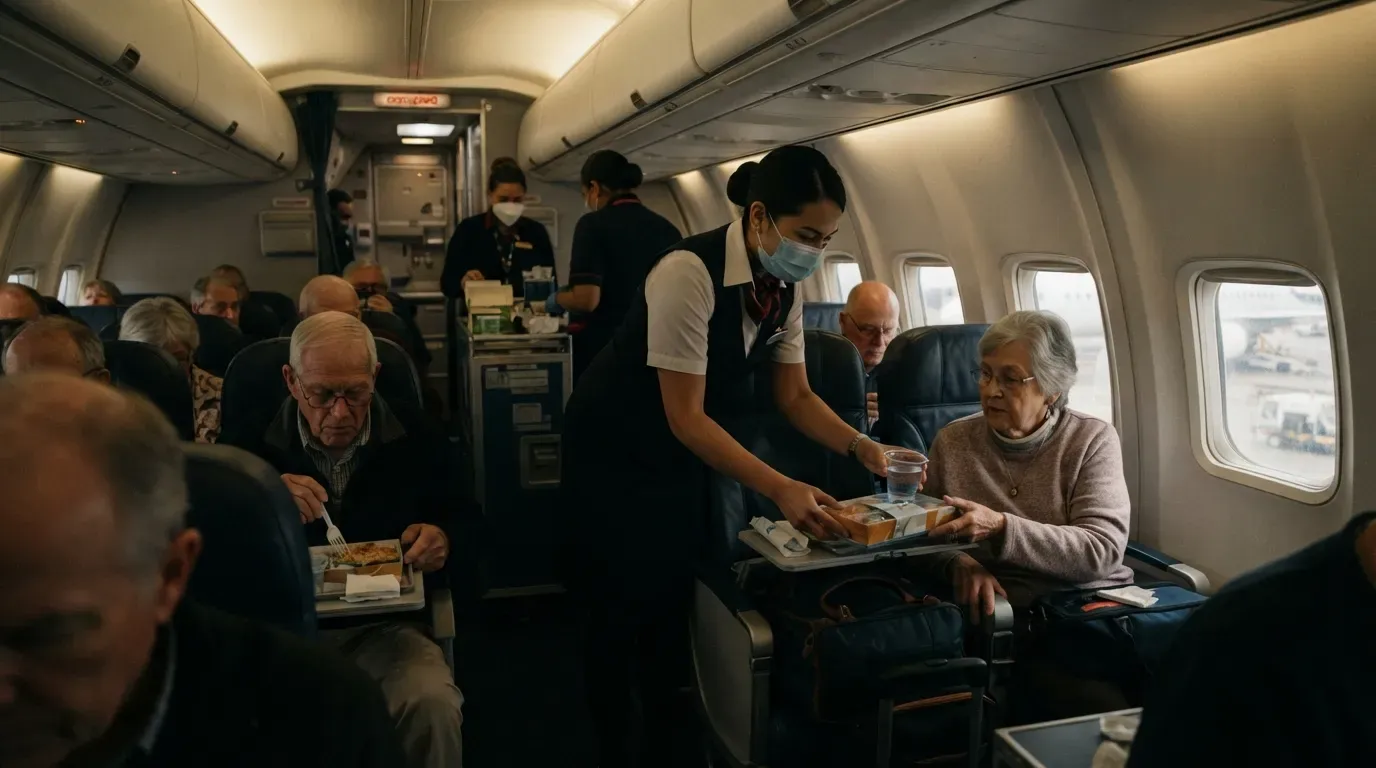 #2 - They Feed You and Keep the Restrooms Running During Ground Holds (Image Credits: Gemini)