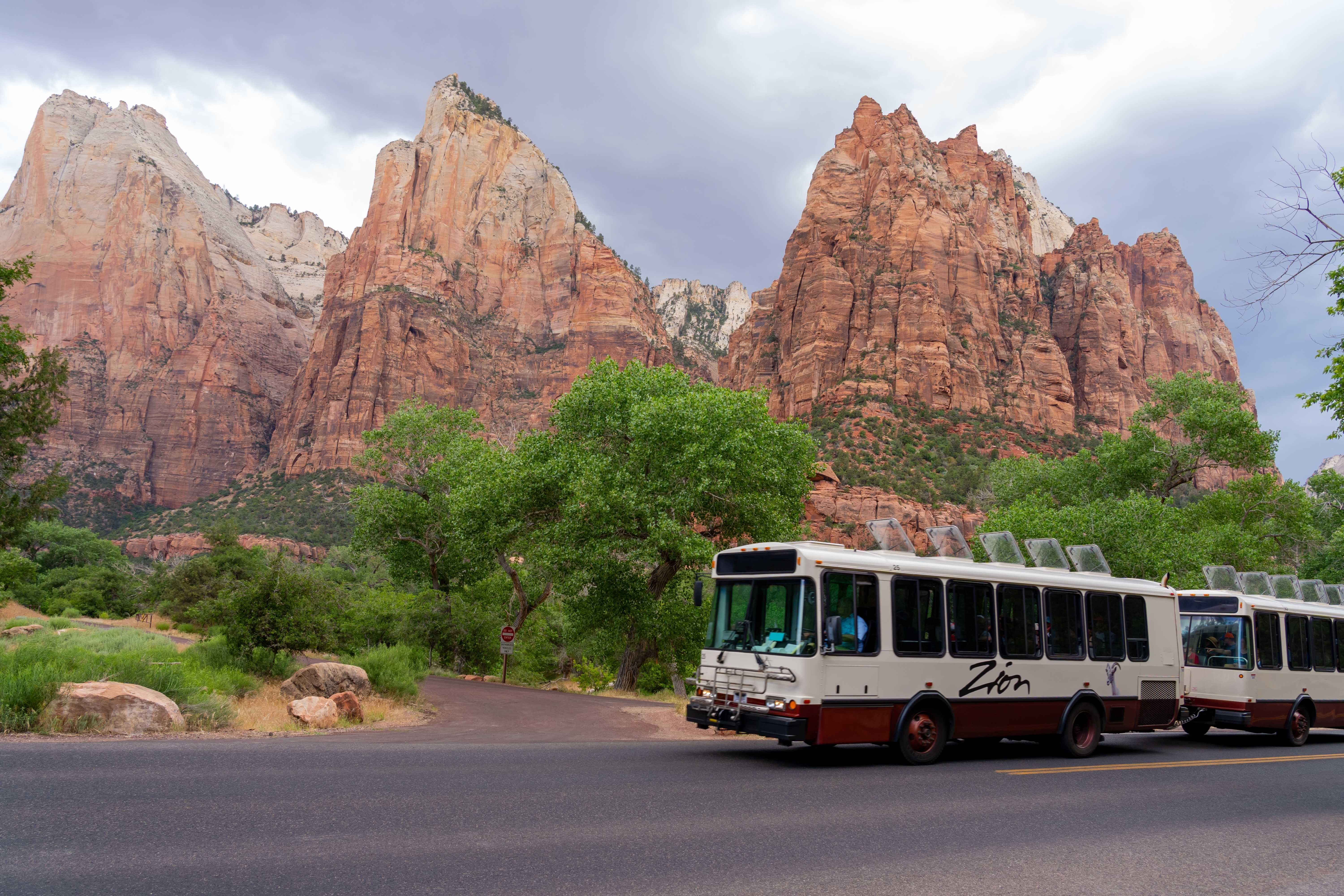 Zion National Park: The Pioneer of Park Transportation (Image Credits: Shutterstock)