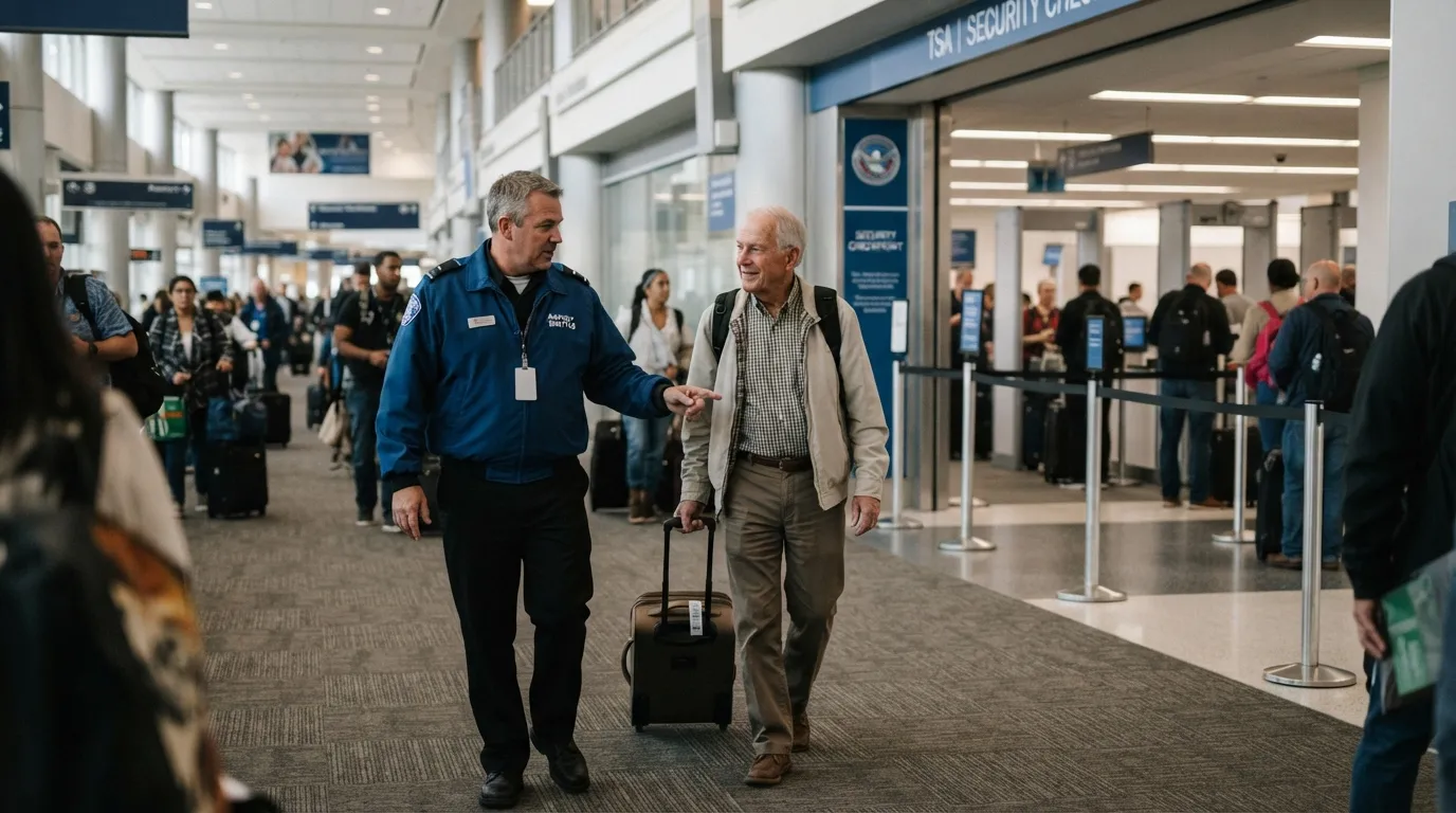 #1 - They'll Escort You Straight to the Security Line, Not Just the Door (Image Credits: Gemini)