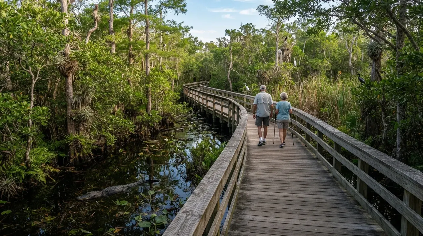 #9 - The Everglades Boardwalk That Beats Any Boat Tour (Image Credits: Gemini)