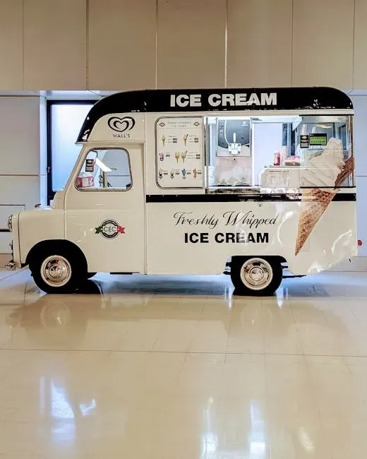 #13 - The Ice Cream Truck as a Moving Unsupervised Treat Station for Roaming Children (Image Credits: Pexels)