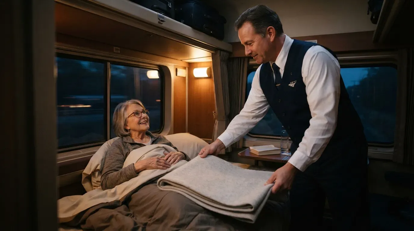 #4 - Fresh Blankets Brought Without Being Asked, Mid-Journey (Image Credits: Gemini)