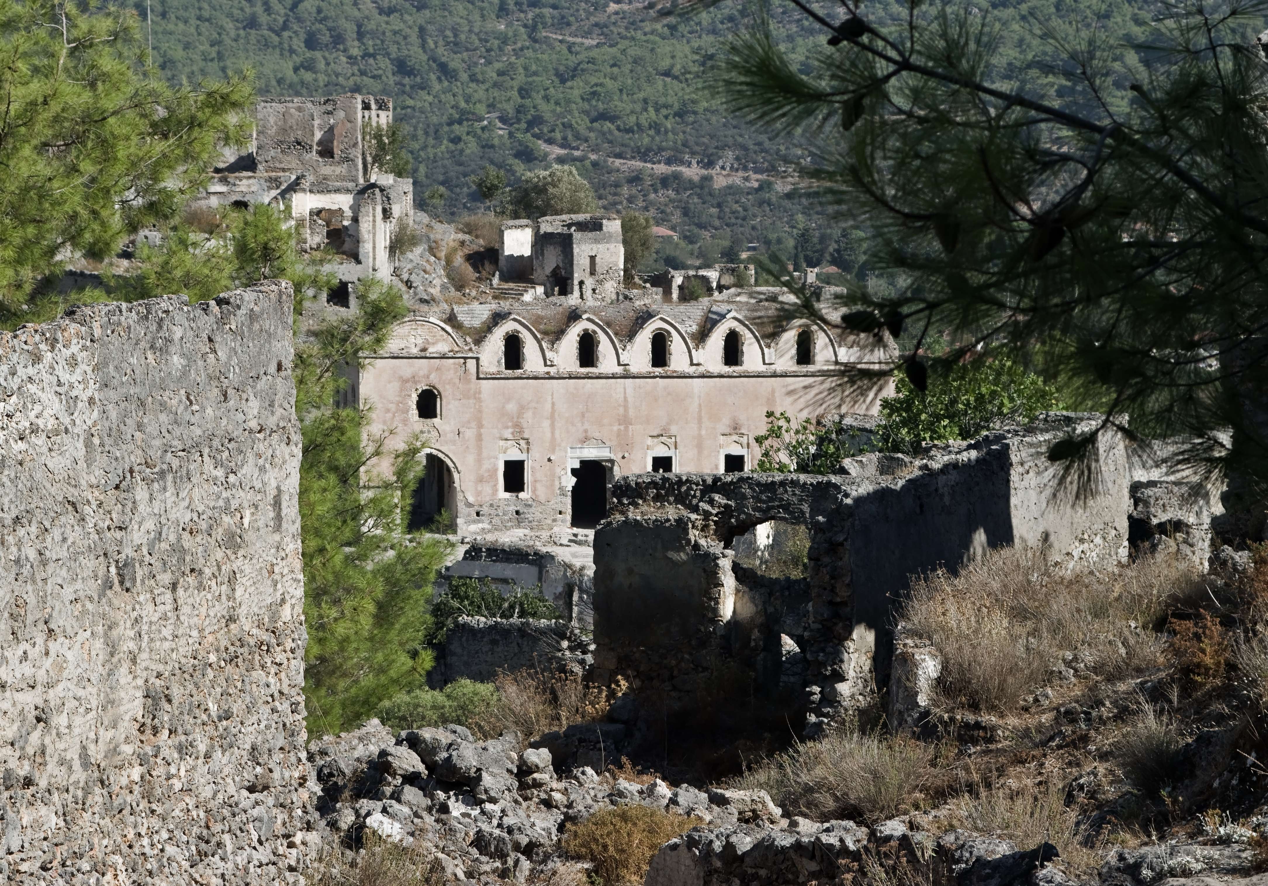 Kayaköy, Turkey (Image Credits: Wikimedia)