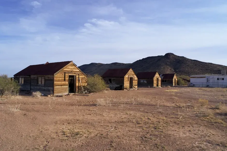 6. Rhyolite, Nevada - A Desert Ruin That Became an Open-Air Art Experience (Image Credits: Pexels)