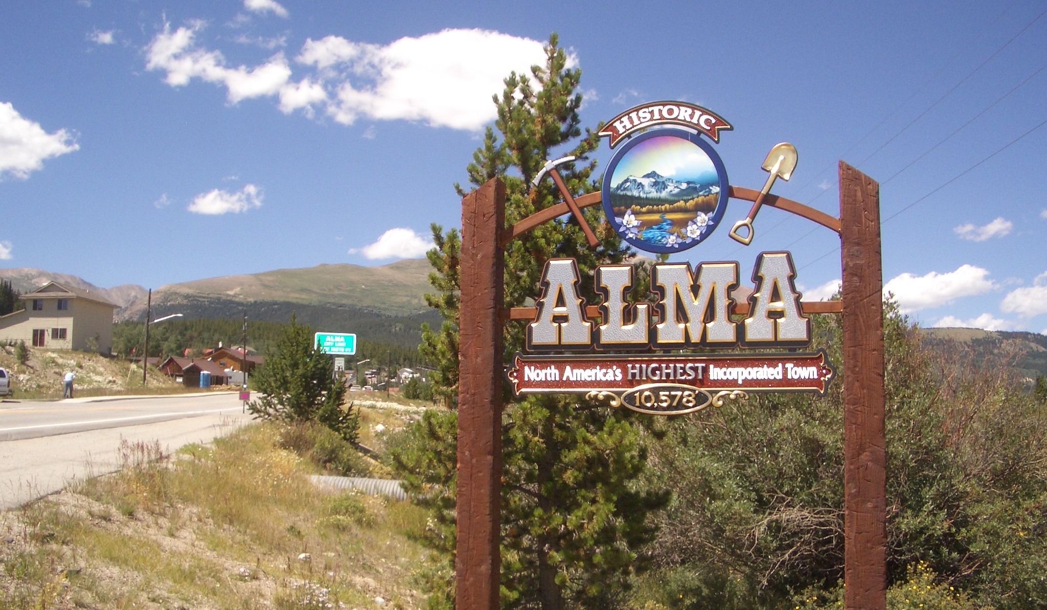 Alma, Colorado – North America's Highest Incorporated Town (Image Credits: Wikimedia)