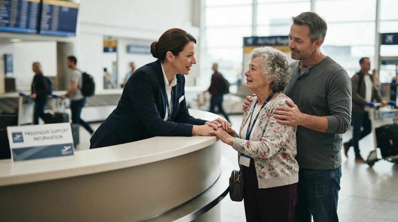1. Staff Quietly Reunite Confused or Separated Travelers With Family (Image Credits: Gemini)