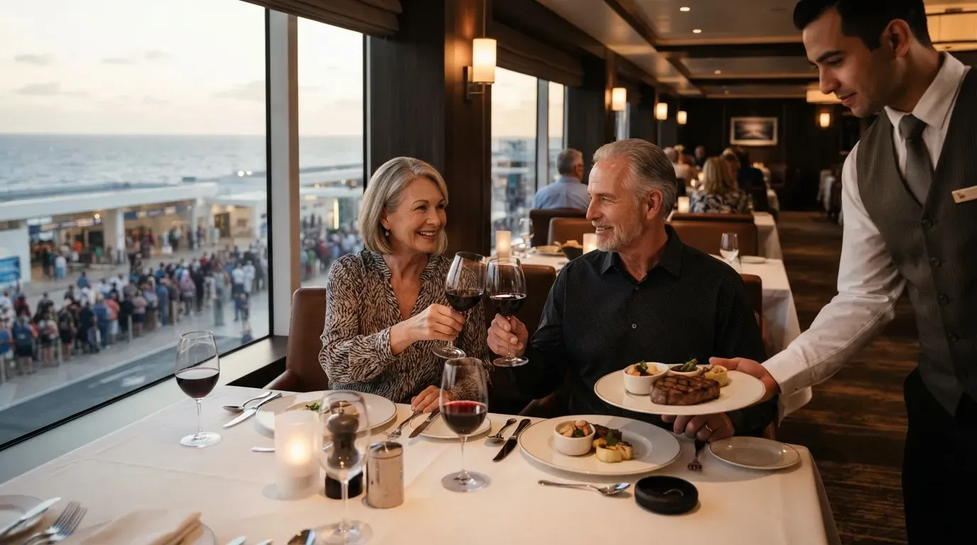 10. Booking Specialty Dining for Embarkation Night (Image Credits: Gemini)