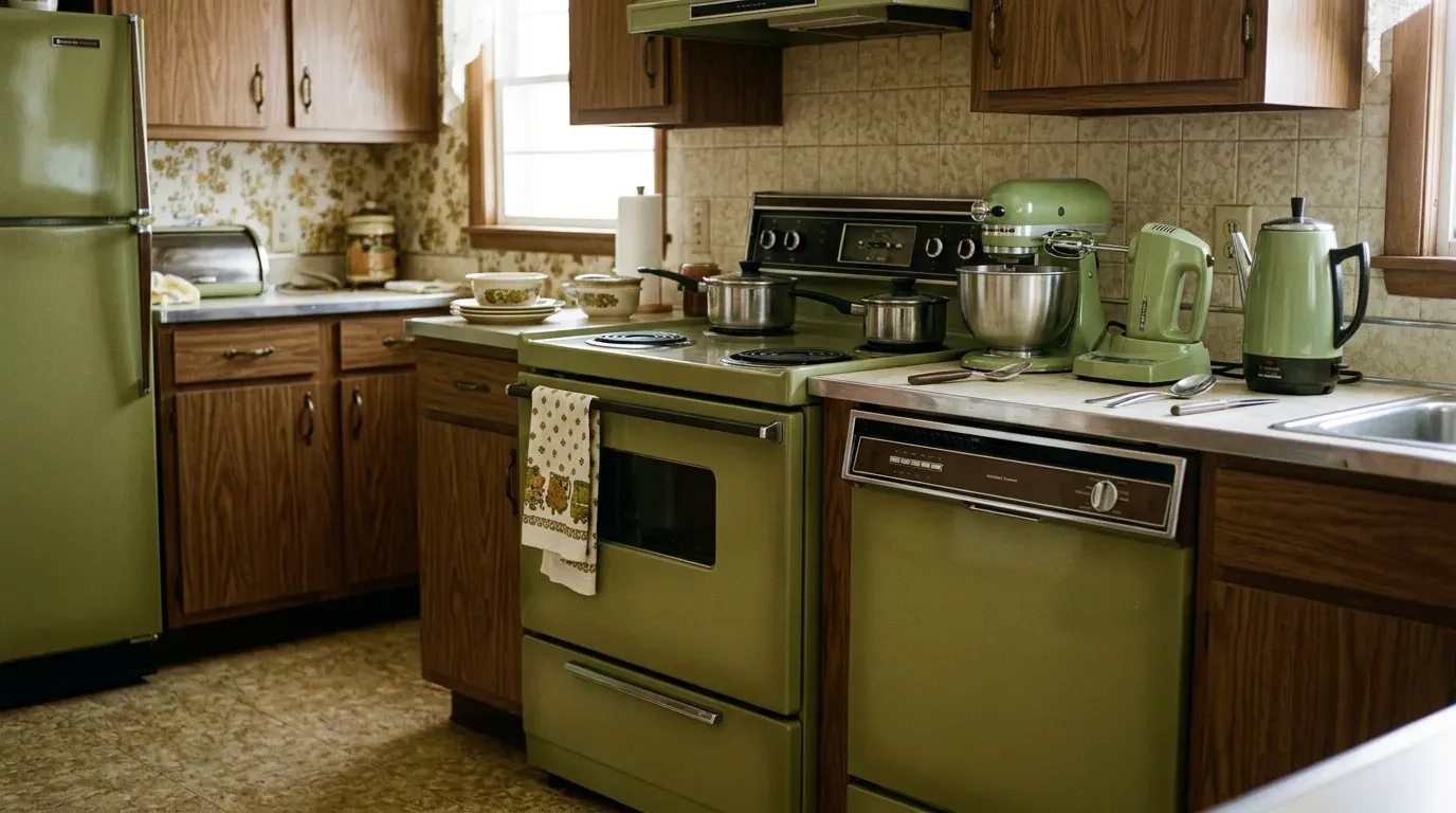 #31 - Avocado Green Appliances (Image Credits: Gemini)
