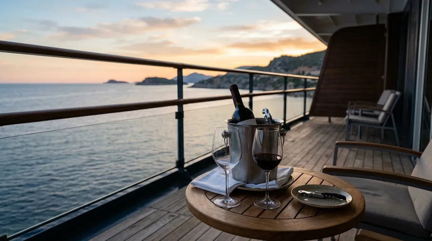#12 - Wine Glasses and a Corkscrew Delivered Right to the Cabin (Image Credits: Gemini)