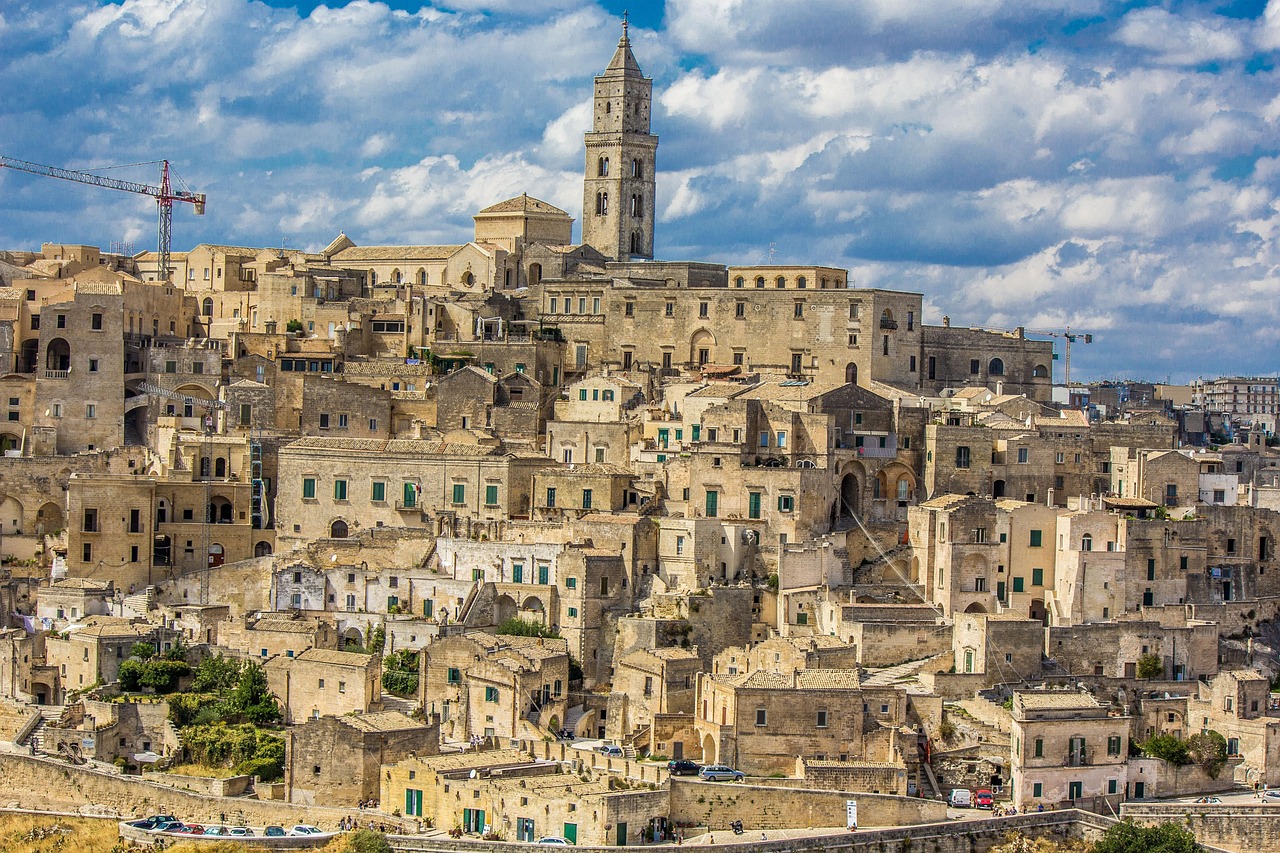 Matera, Italy (image credits: pixabay)