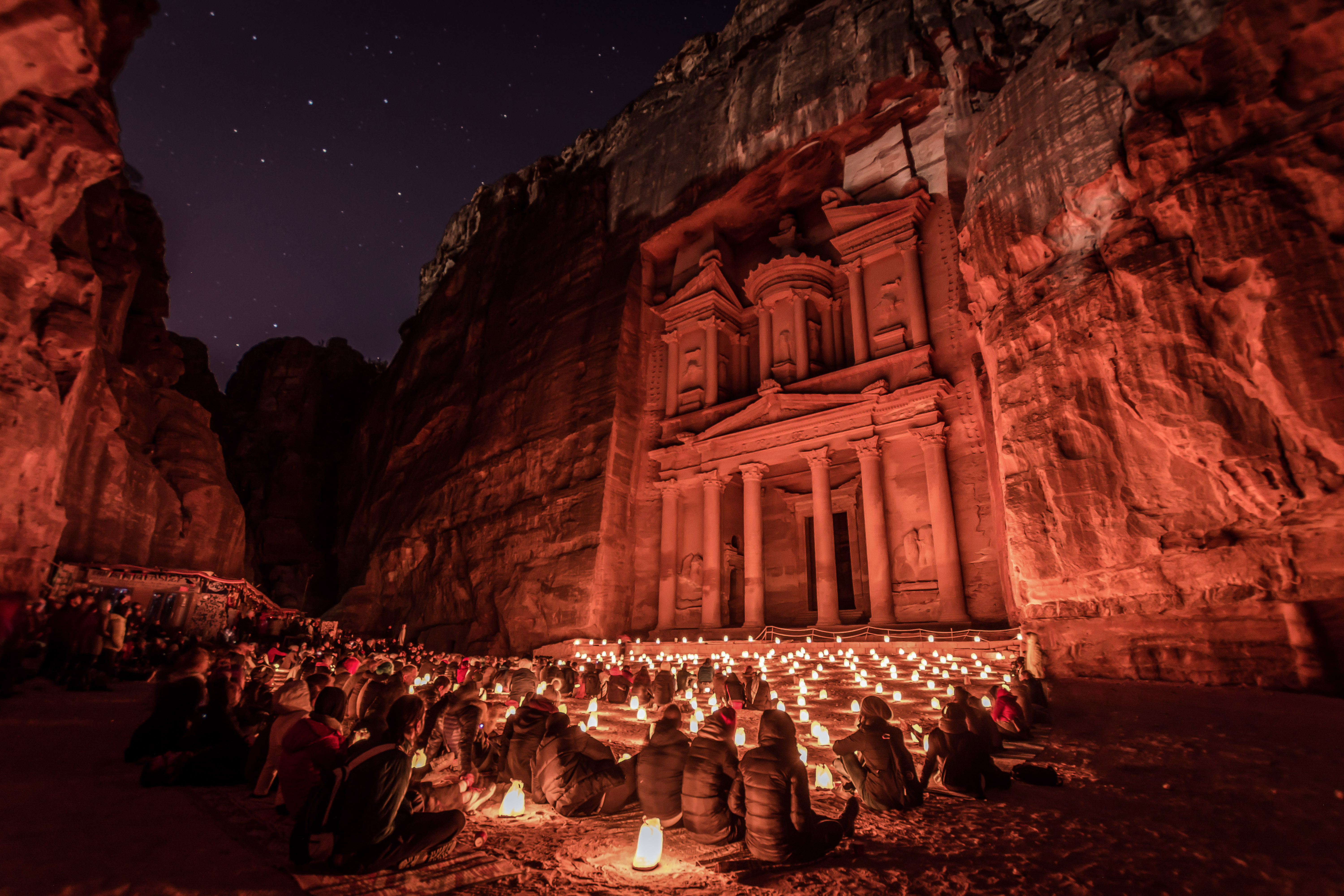 The Night Experience: Petra by Night (image credits: wikimedia)