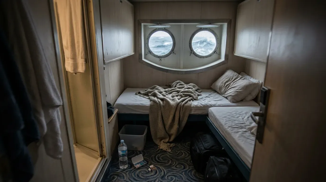 #8 - The Forward Bow Cabin on Lower Decks (Image Credits: Gemini)