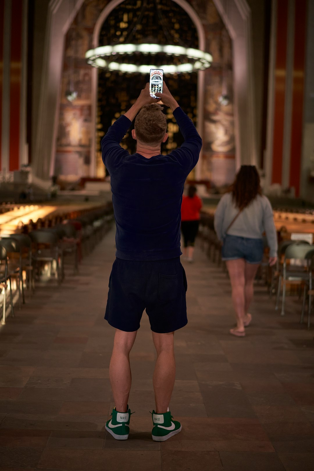 Taking Selfies With Your Back to Buddha Statues (image credits: unsplash)