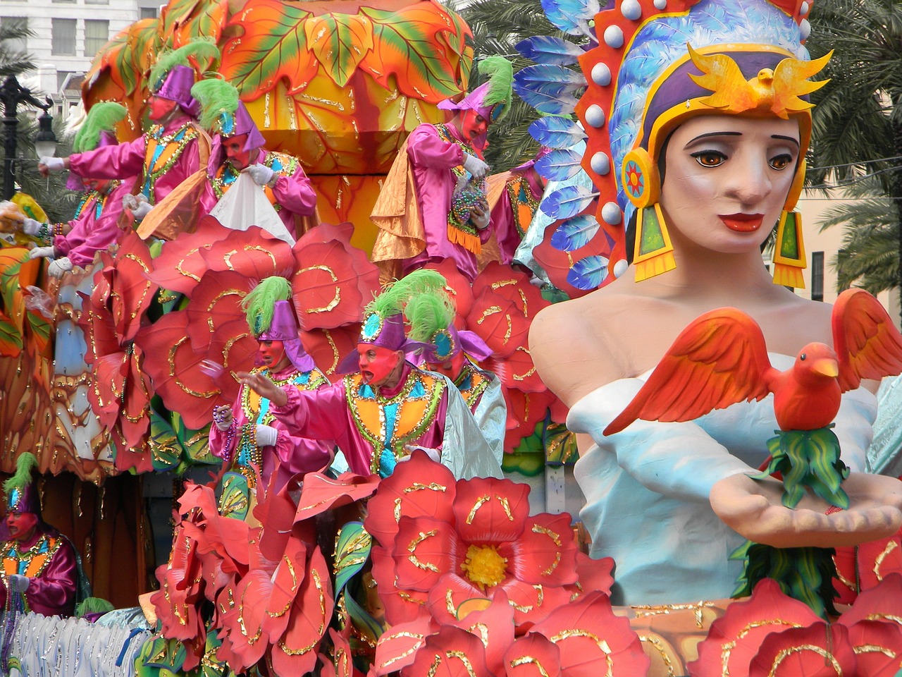 Mardi Gras in New Orleans, USA (image credits: pixabay)