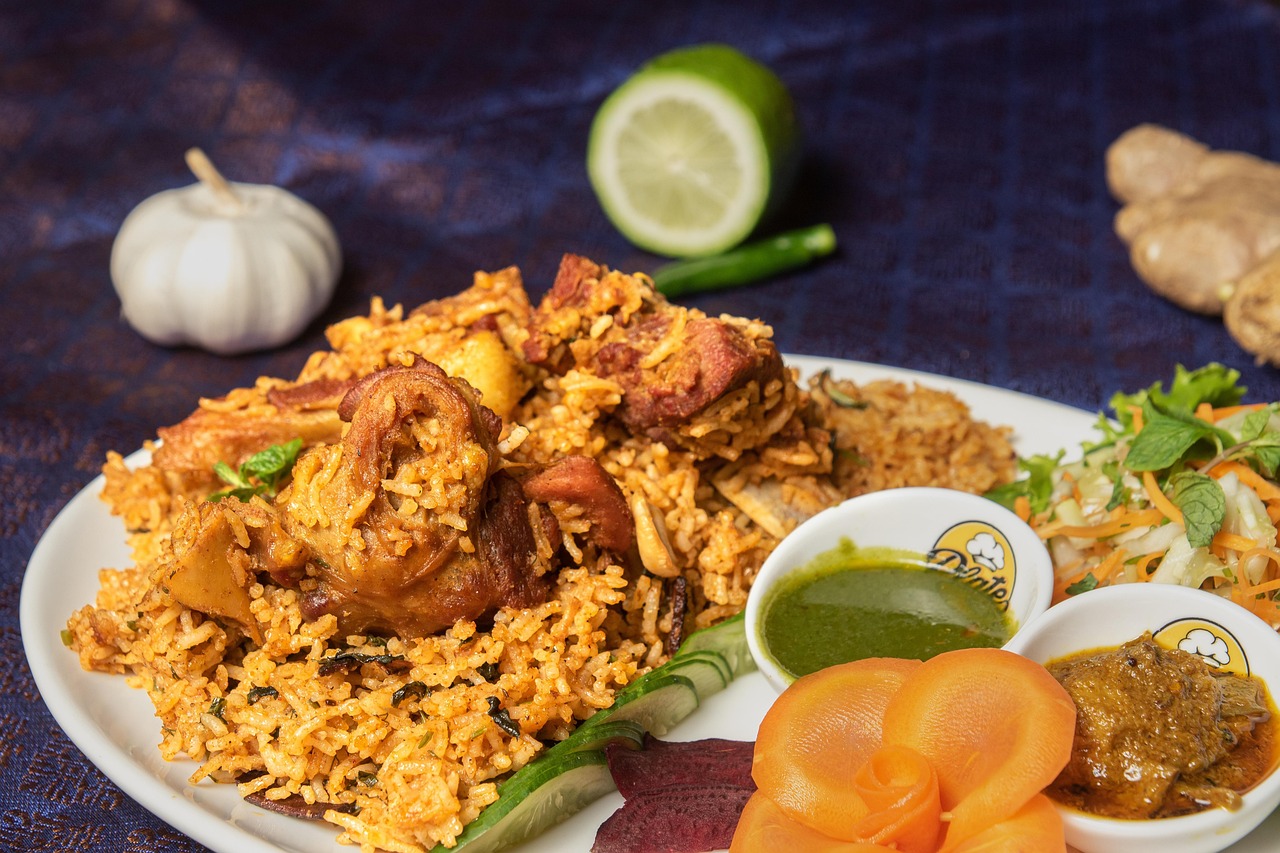 Biryani – India (image credits: pixabay)