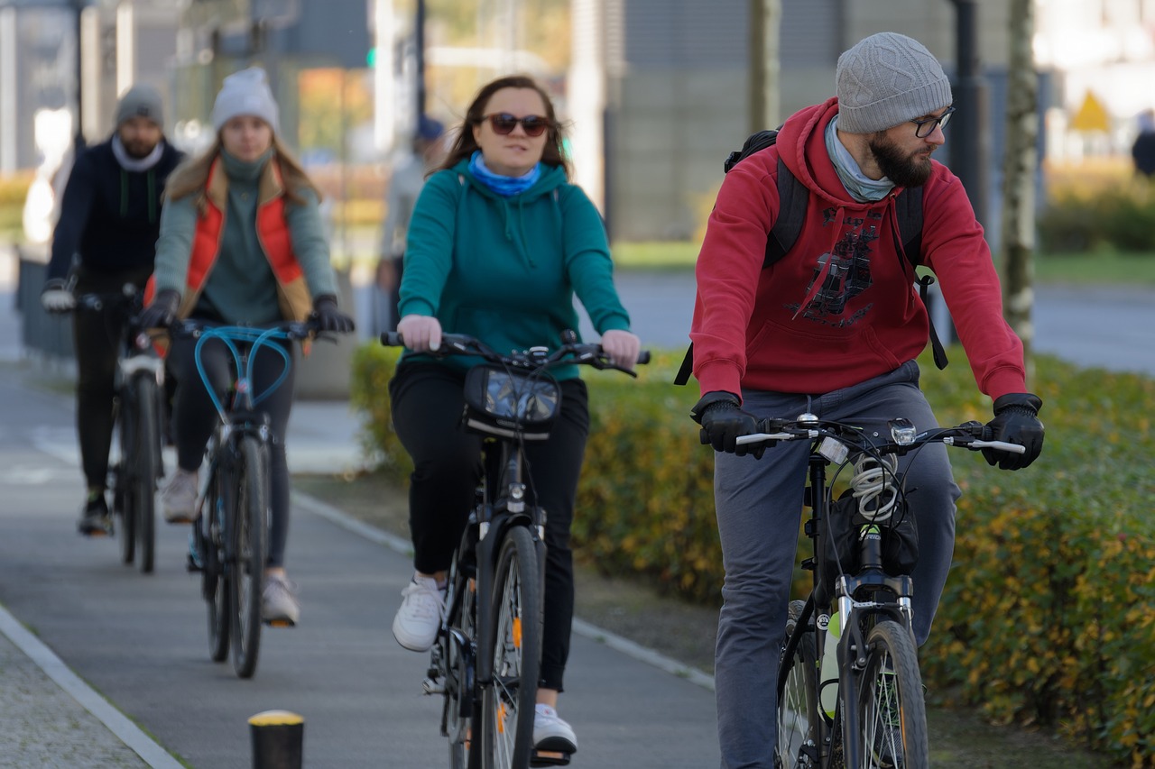 Netherlands: Cycling-Friendly Roads (image credits: pixabay)
